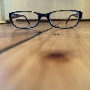 Tory Burch dark green/almost black glasses frames in excellent condition.